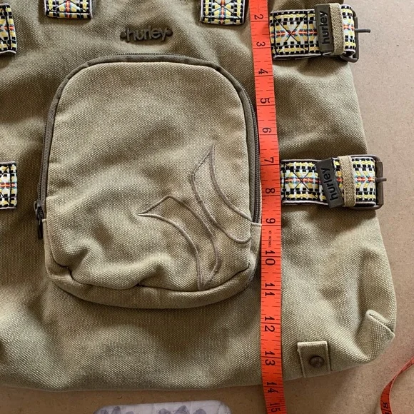 Hurley medium canvas tote with embroidered handles - Picture 11 of 14